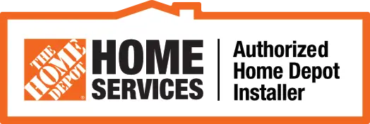Home Depot Authorized Installer Logo